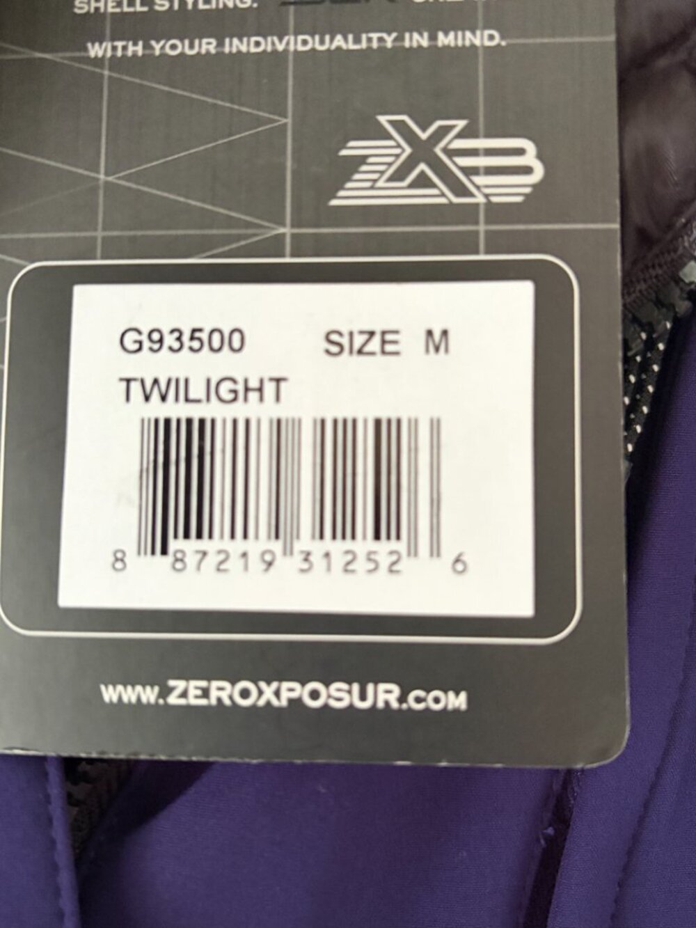 ZeroXposur Coat Size Medium Purple Hooded. NWT Belted - Picture 12 of 13